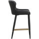Evora 36.75 inch Bravo Black Counter Stool